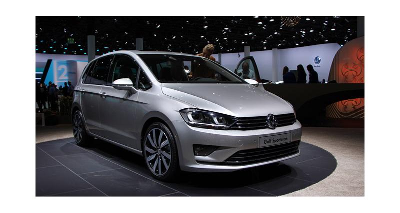  - Francfort 2013 : Volkswagen Golf Sportsvan