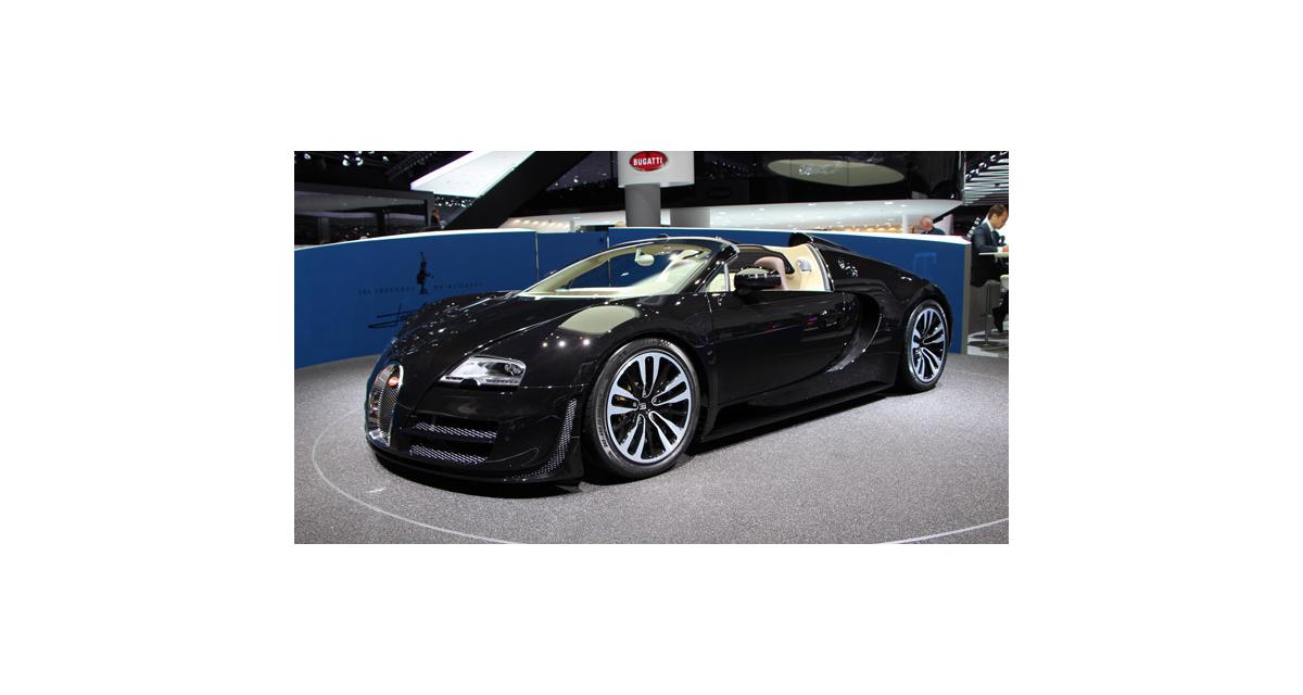 Francfort en direct : Bugatti Veyron Vitesse Jean Bugatti
