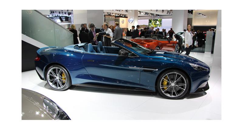  - En direct de Francfort : Aston Martin Vanquish Volante