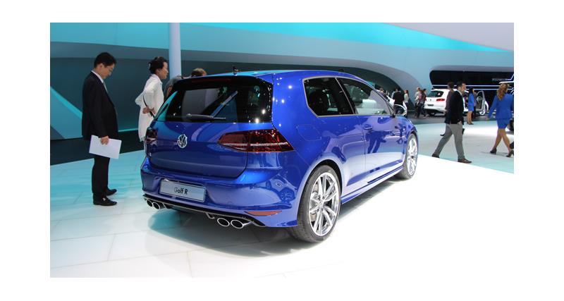  - En direct de Francfort : Volkswagen Golf R