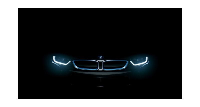  - Francfort 2013 : la BMW i8 en approche