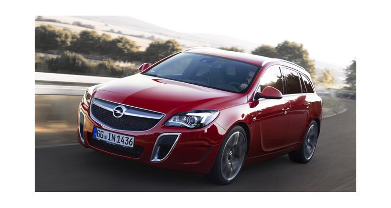  - Opel Insignia OPC restylée : nouveau plumage, même ramage