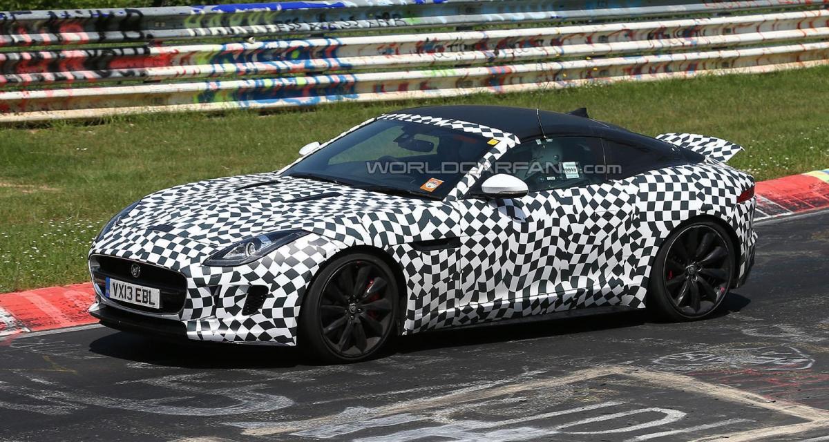 Jaguar F-Type Coupé : derniers tests