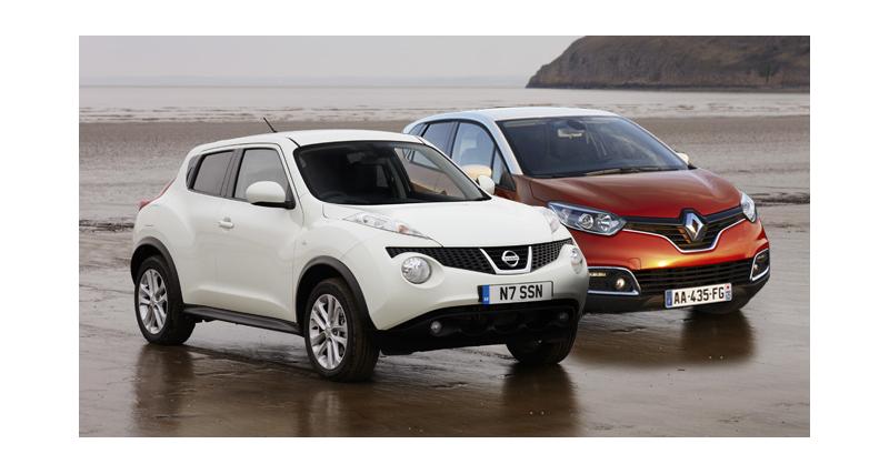  - Comparatif : Nissan Juke contre Renault Captur