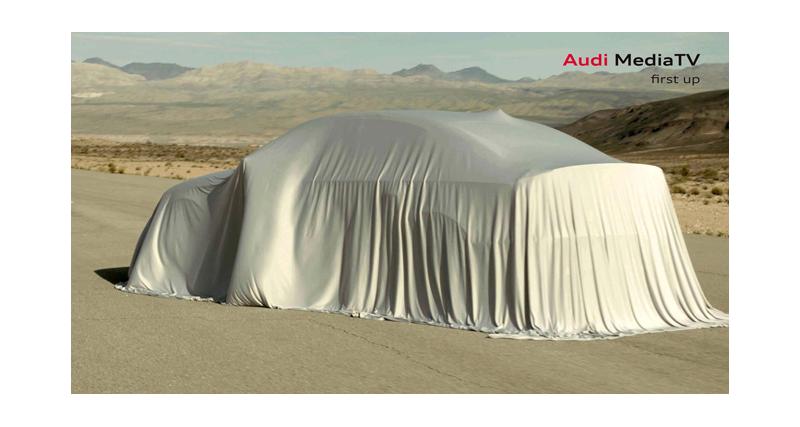  - Audi A3 berline : premier teaser avant la présentation le 27 mars 