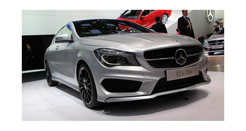  - Nouvelle Mercedes CLA : nos photos en direct de Genève de la berline-coupé à l'étoile