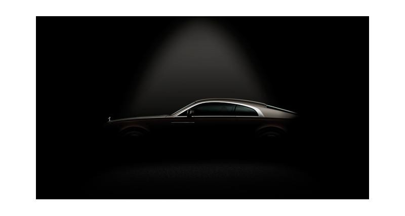  - Rolls-Royce Wraith : première photo officielle