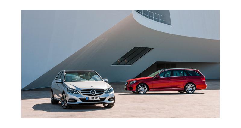  - Mercedes Classe E restylée (2013) : tous les prix de toute la gamme
