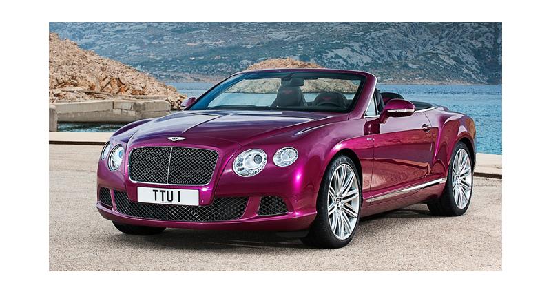  - Bentley Continental GTC Speed : toutes les infos