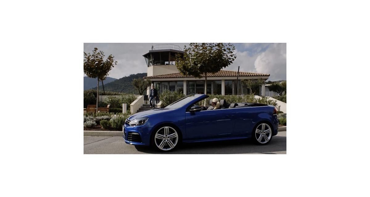 La Volkswagen Golf R Cabriolet bientôt en concession (vidéo)