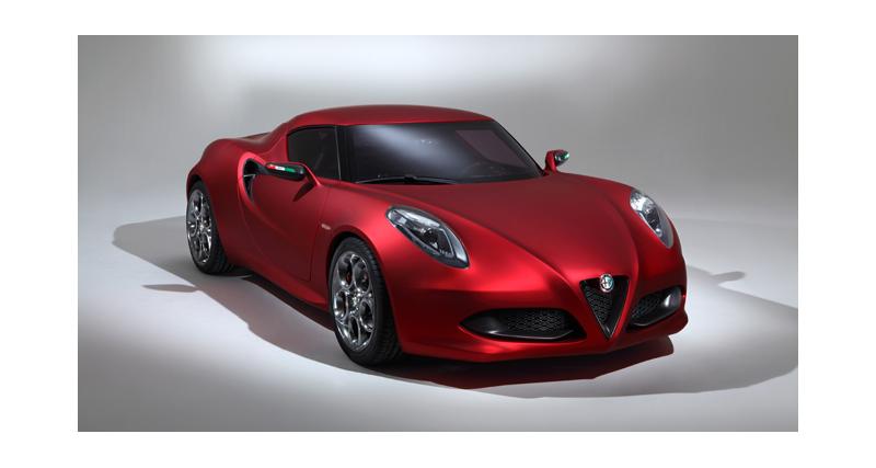  - Alfa Romeo 4C : enfin produite en 2013 ?