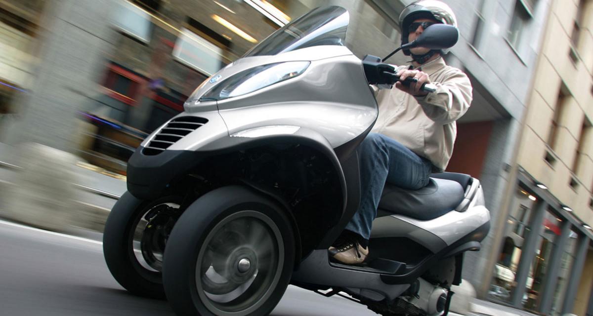 Piaggio MP3 500 : scooter le plus vendu en novembre en France
