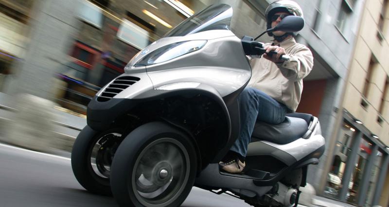  - Piaggio MP3 500 : scooter le plus vendu en novembre en France