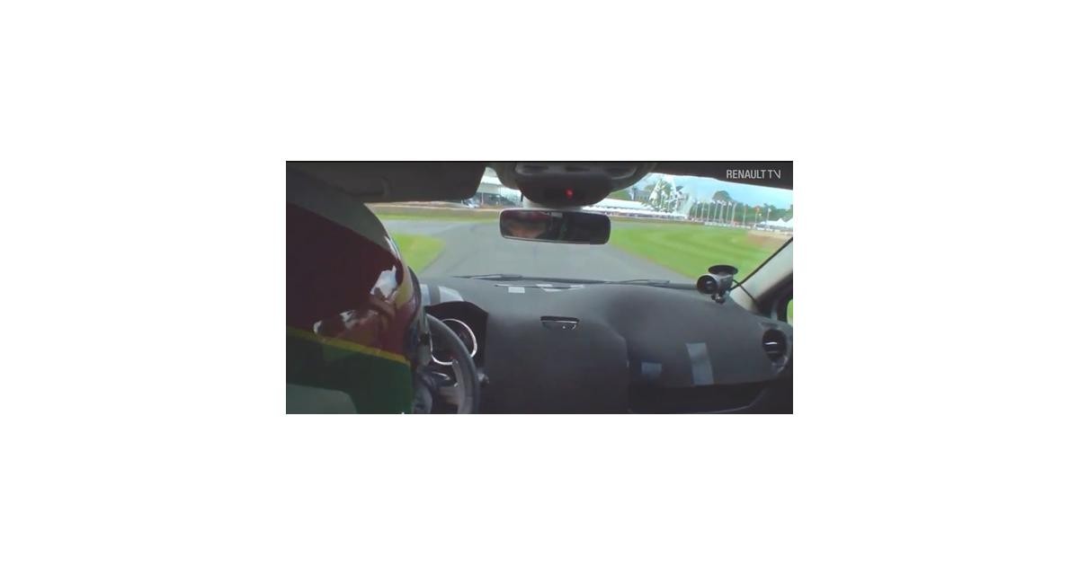 Renault Clio 4 R.S. (2012) : un tour de circuit en vidéo