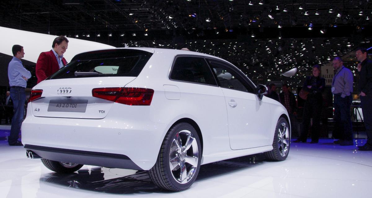 Audi A3 (2012) : à partir de 23 500 €
