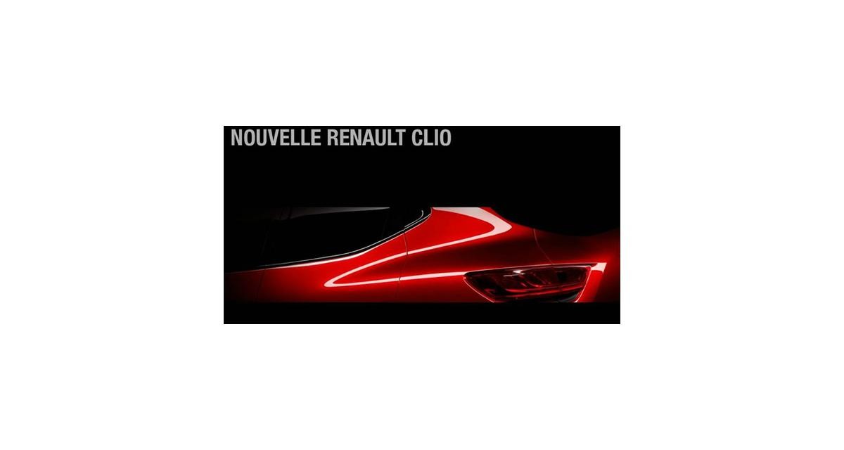 Renault Clio IV (2012) : nouveau teaser de la citadine