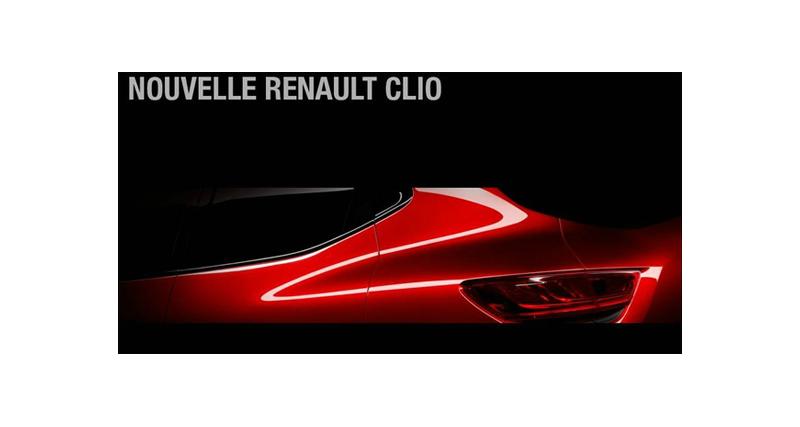  - Renault Clio IV (2012) : nouveau teaser de la citadine