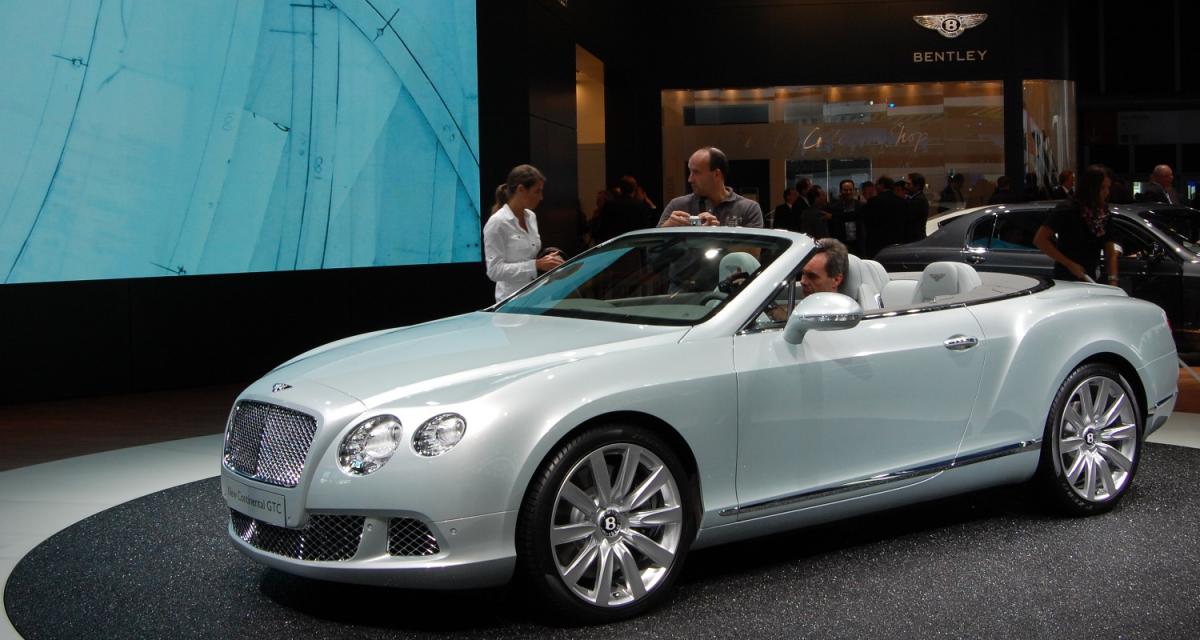 Francfort 2011 : Bentley Continental GTC