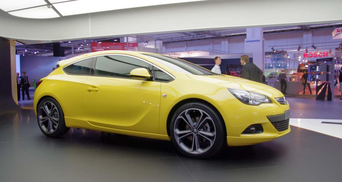 Francfort 2011 : Opel Astra GTC