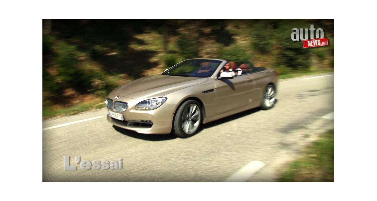Essai vidéo : BMW Série 6 Cabriolet