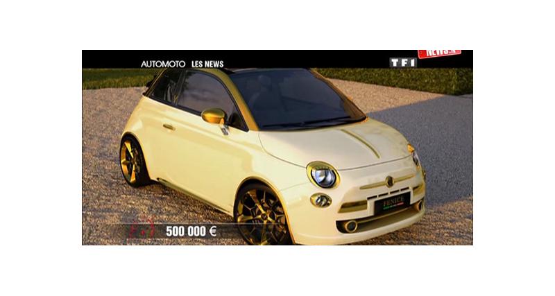  - Zapping TV Autonews : Fiat 500 en or, Batmobile et Cyril Lignac