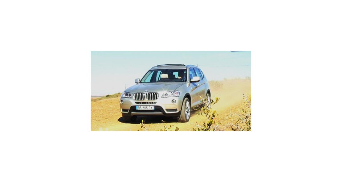 Essai vidéo du BMW X3 au Maroc