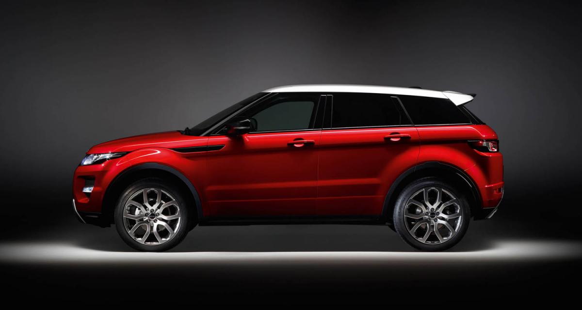 Range Rover Evoque cinq-portes : la famille à l'honneur 