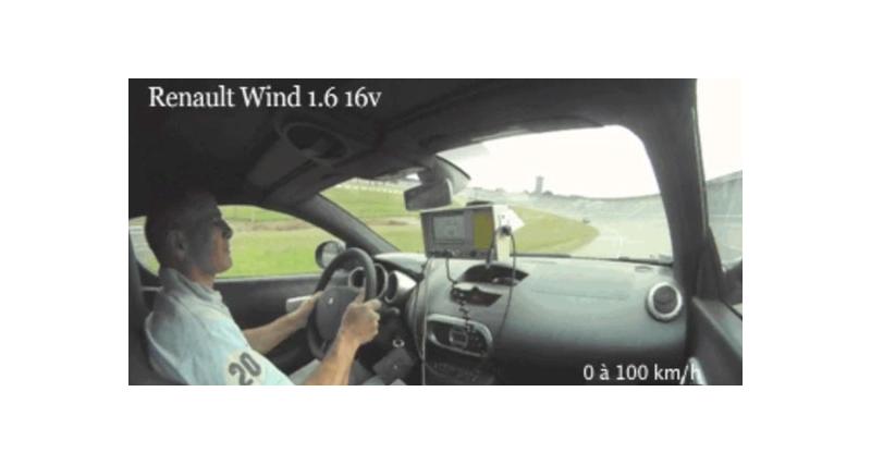  - Vidéo Auto Moto : la Renault Wind à Montlhéry