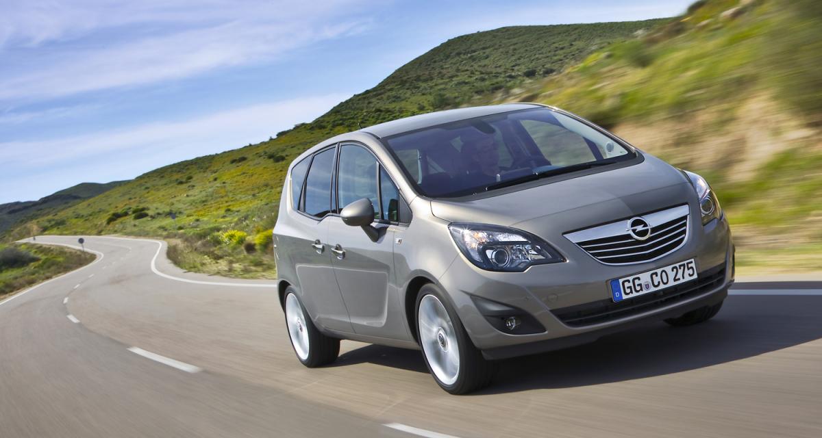Opel Meriva II : toutes les motorisations