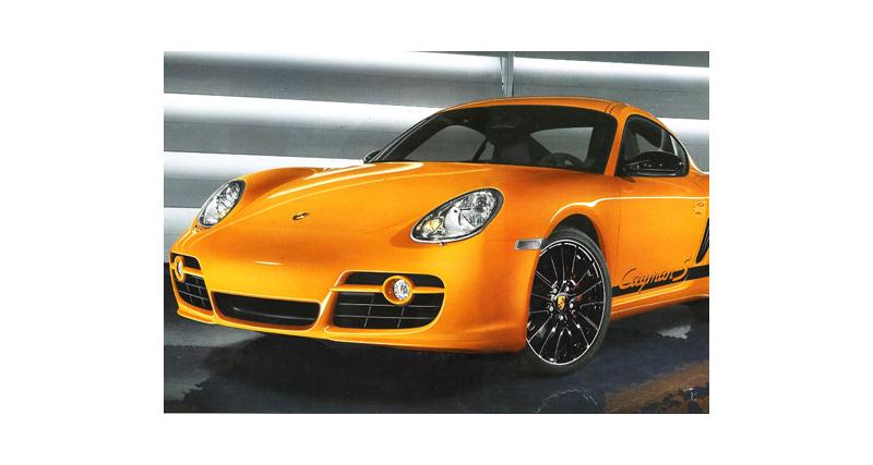  - Porsche Cayman Sport : orange pressée