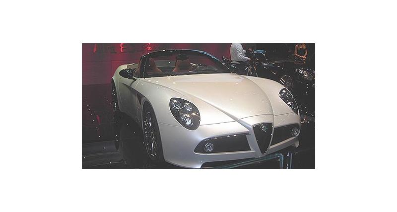  - Salon de Genève : Alfa Romeo 8C Spider