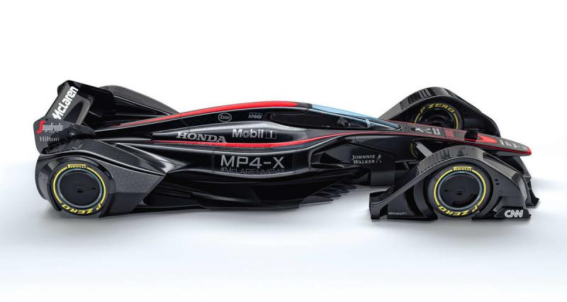  - McLaren MP4-X : la F1 du futur selon Woking