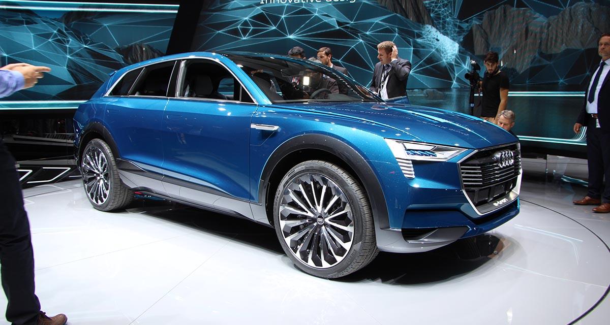 Audi e-tron quattro concept : le futur Q6 à Francfort