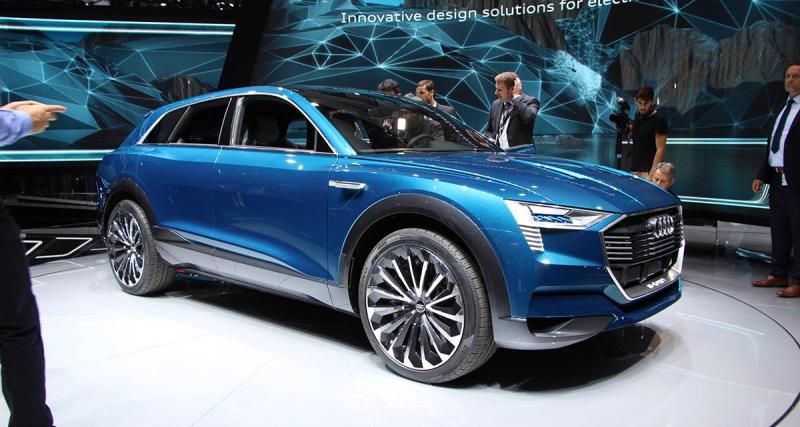  - Audi e-tron quattro concept : le futur Q6 à Francfort