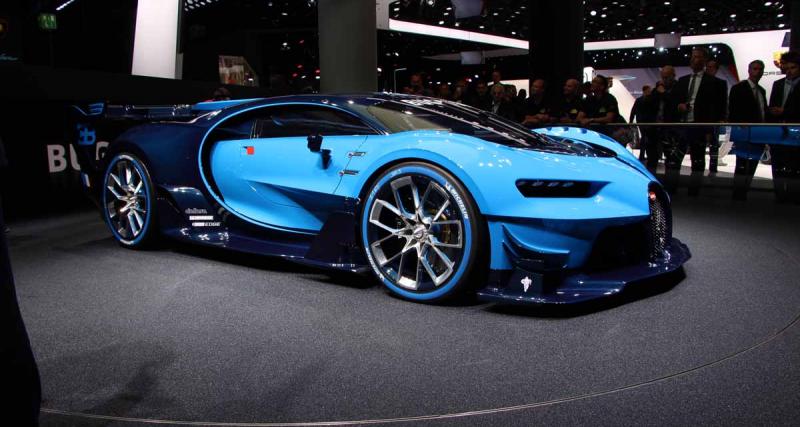  - Salon de Francfort en direct : Bugatti Vision Gran Turismo