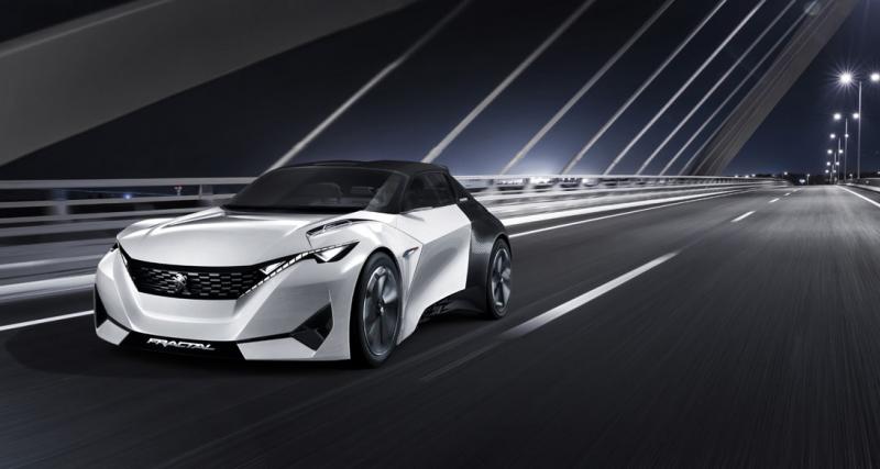  - Peugeot Fractal : un concept électrique qui va faire du bruit