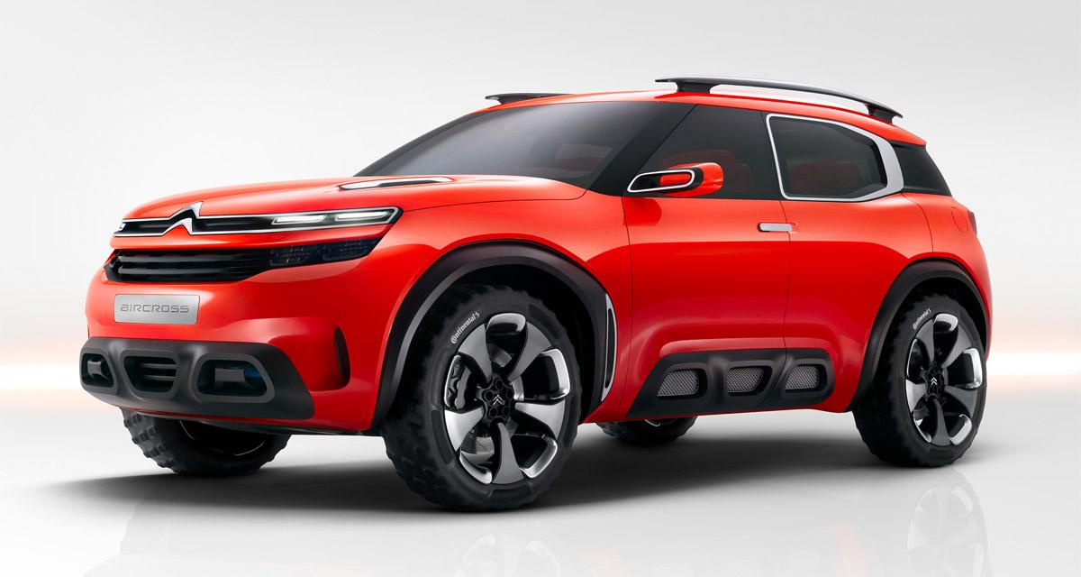 Citroën Aircross Concept : un avant-goût de SUV