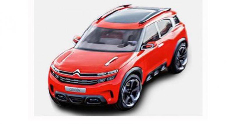  - Citroën Aircross concept : première image