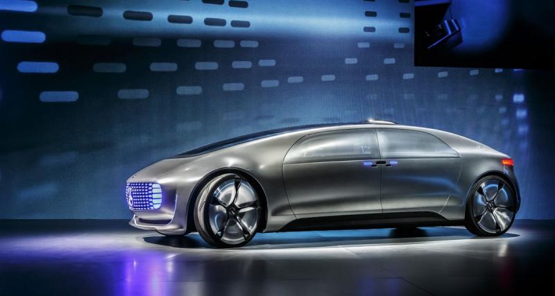  - Mercedes F 015 : un concept électrique et autonome