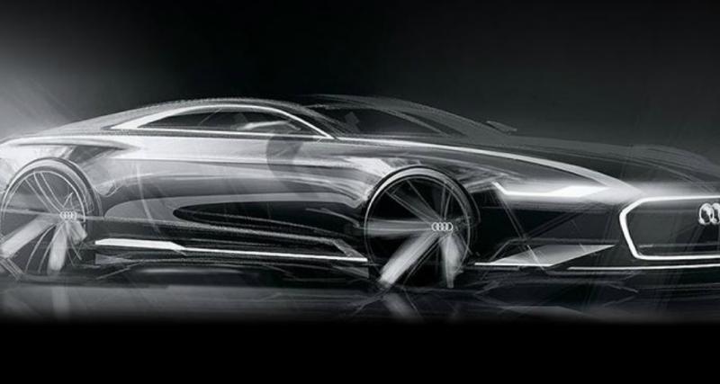  - Audi A9 : une première esquisse pour le concept