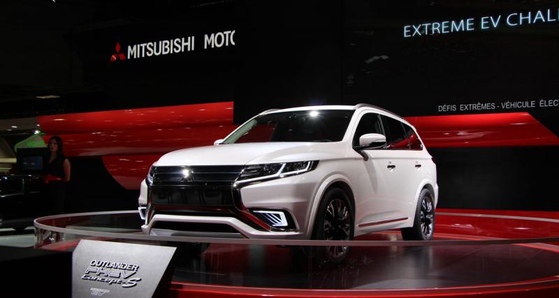  - Mondial de l'Automobile 2014 : Mitsubishi Outlander PHEV Concept-S