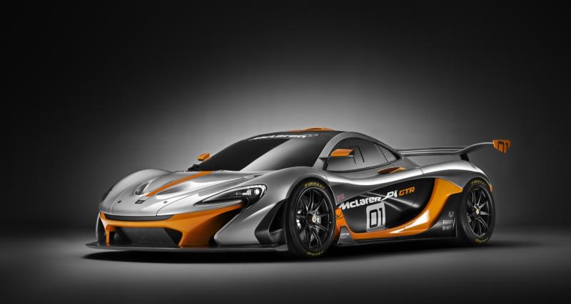  - McLaren P1 GTR Design Concept : avis de tempête