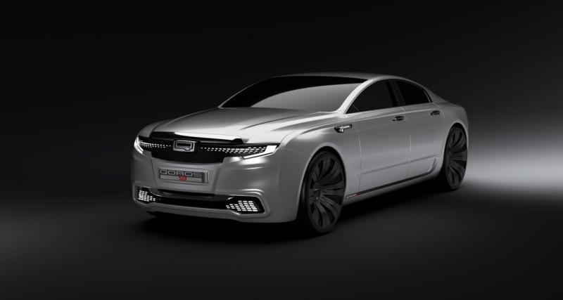  - Qoros 9 Sedan Concept : la marque chinoise bientôt sur le marché premium
