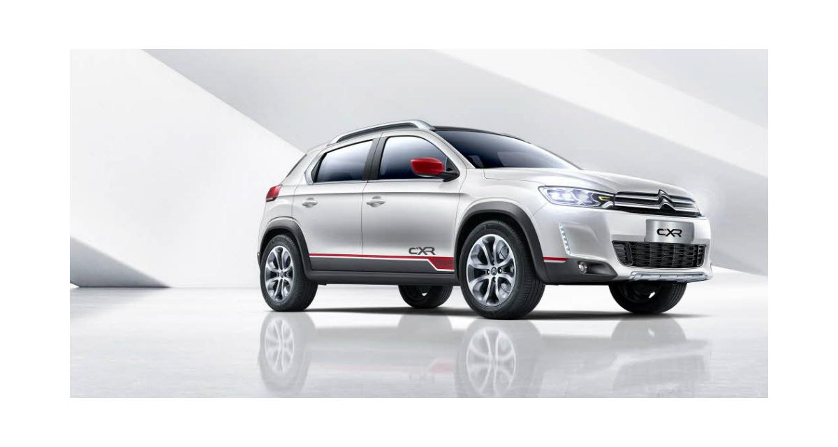 Citroën C-XR concept : un nouveau crossover pour la Chine 