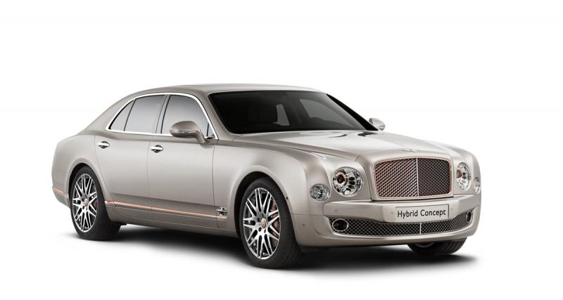  - Bentley Hybrid Concept : une limousine hybride rechargeable