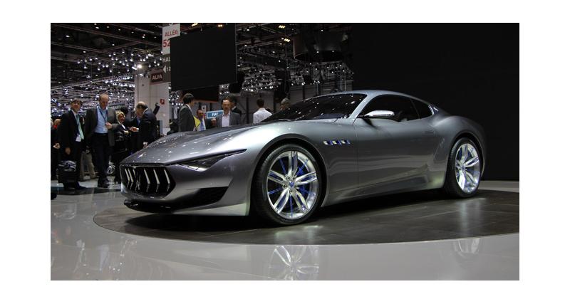  - Salon de Genève 2014 : la Maserati Alfieri concept en direct