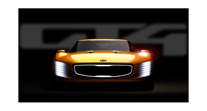  - Detroit 2014 : Kia GT4 Stinger