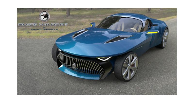  - Buick Wildcat concept : une F-type à l'américaine ?