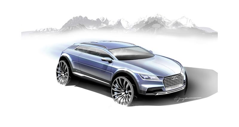  - Audi : un concept de crossover à Detroit