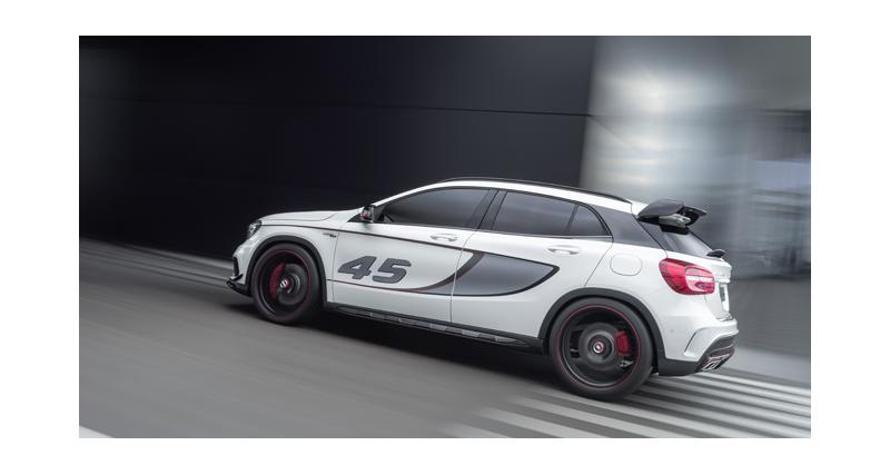  - Los Angeles 2013 : Mercedes GLA 45 AMG Concept